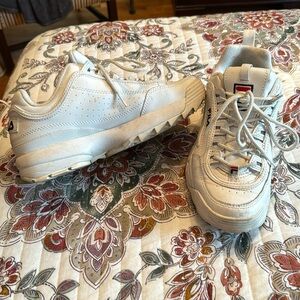 Fila stacked tread sneakers